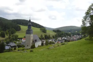 Blick auf Döschnitz