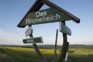 Das „Himmelsreich” ist ein Wanderweg südlich von Barigau und Oberhain