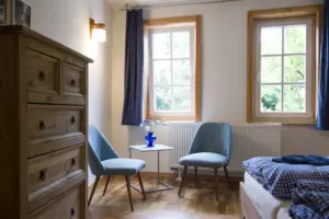 blaues Zimmer